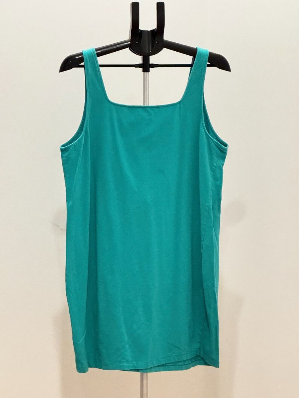 Wild Fable Teal Green Square Neck Tank Mini Dress Size 3X EUC - Picture 4 of 12